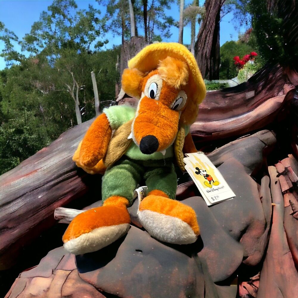 Disney Beanie Mini Bean Bag Plush-Brer Fox-Song of The South-NEW with TAGS